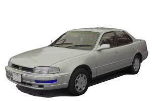 Текстильные коврики на TOYOTA CAMRY 1096->